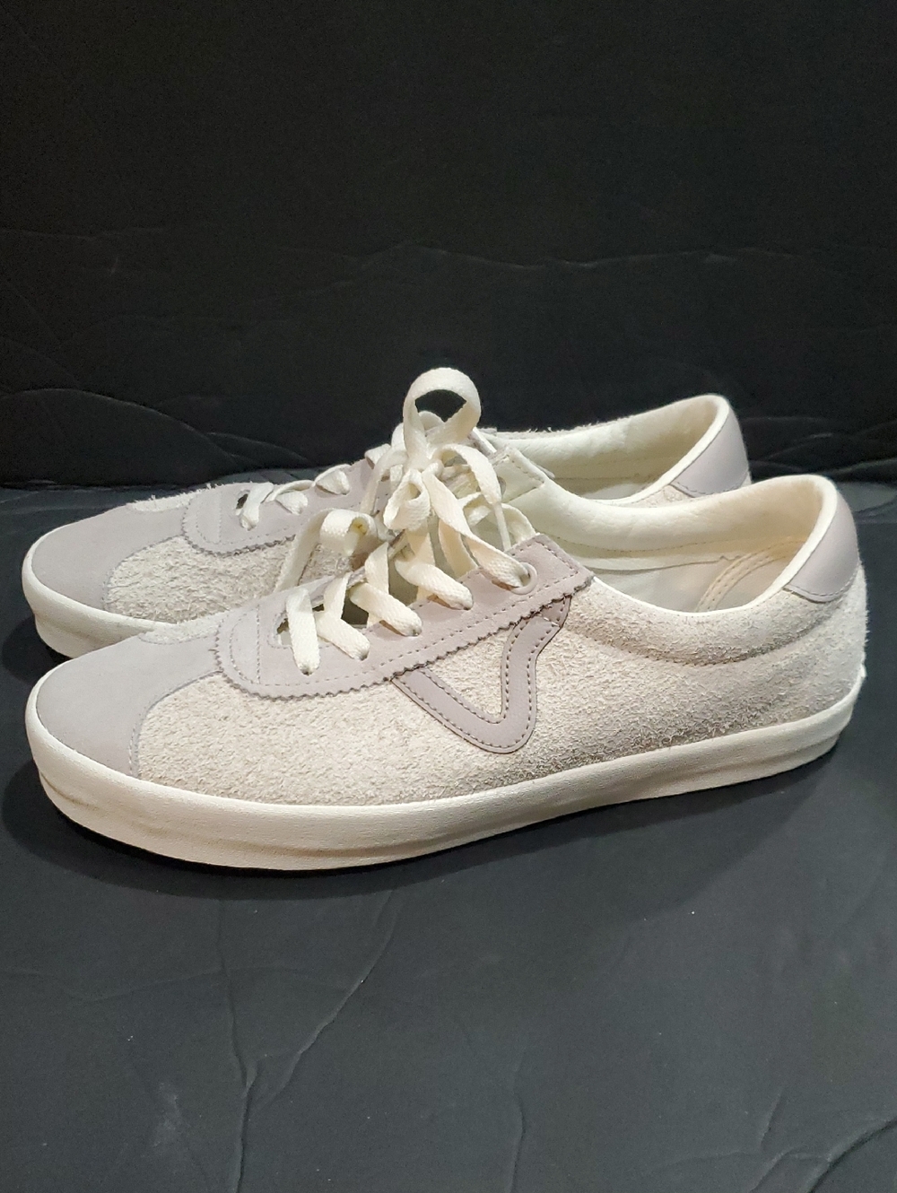 Vans Sport atmosphere grey taupe Low suede sneakers size 8 men / 9.5 women new